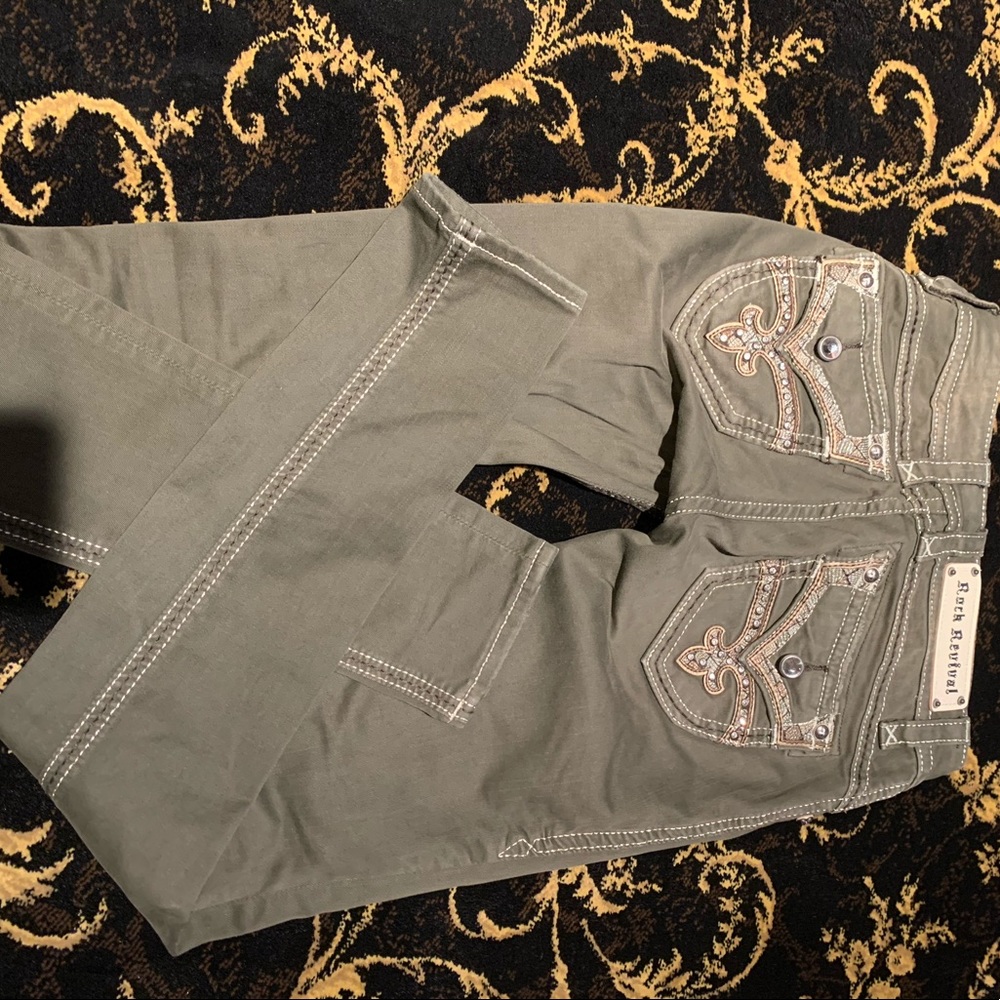 Rock revival army green